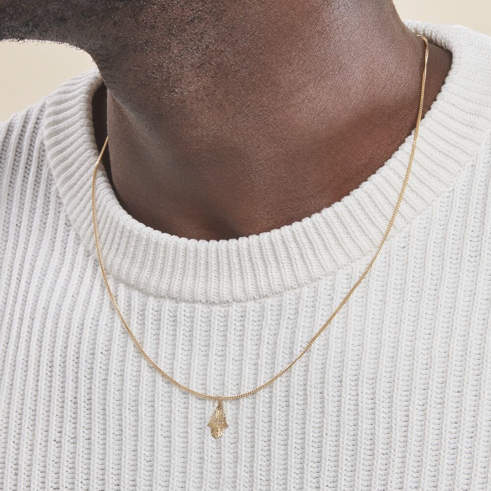 Pendentif Fatima Or Jaune - Pendentifs Famille | Marc Orian