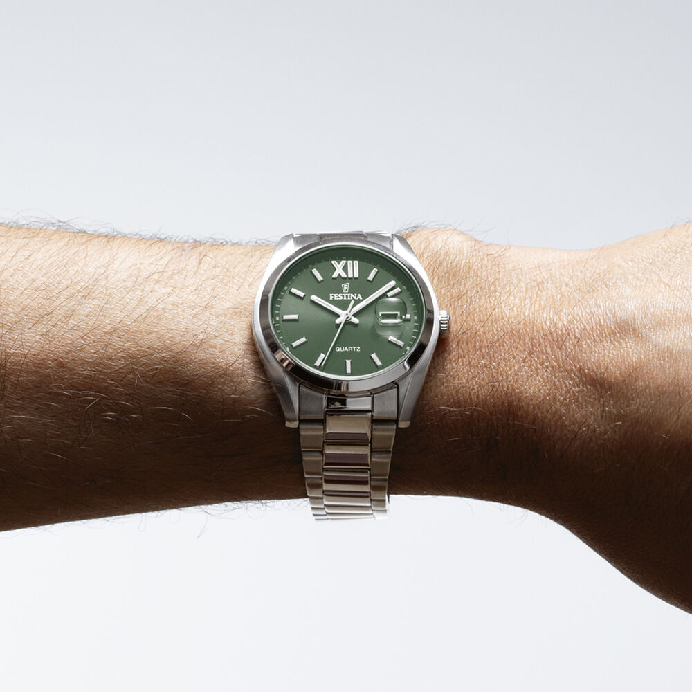 Montre Festina Classics Kaki - Montres étanches Famille | Marc Orian