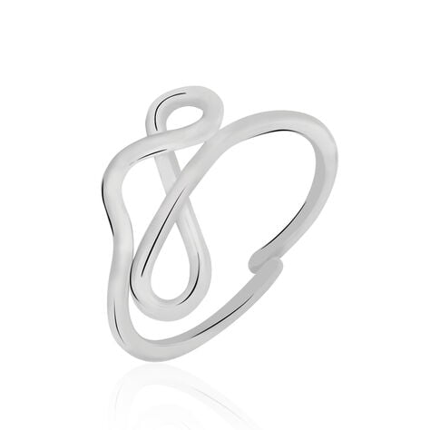 Bague Mahee Argent Blanc - Bijoux fantaisie Femme | Marc Orian