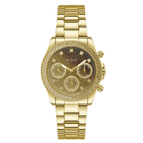 Montre Guess Sol Marron - Montres &eacute;tanches Femme | Marc Orian