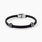 Bracelet Etienne Acier Blanc - Bracelets cordons Homme | Marc Orian