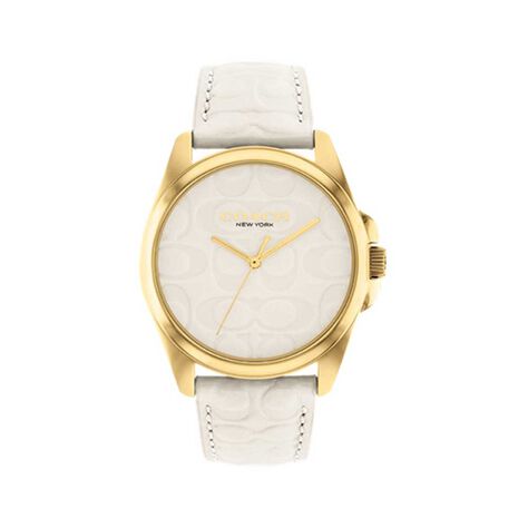 Montre Coach Greyson Beige - Montres Femme | Marc Orian