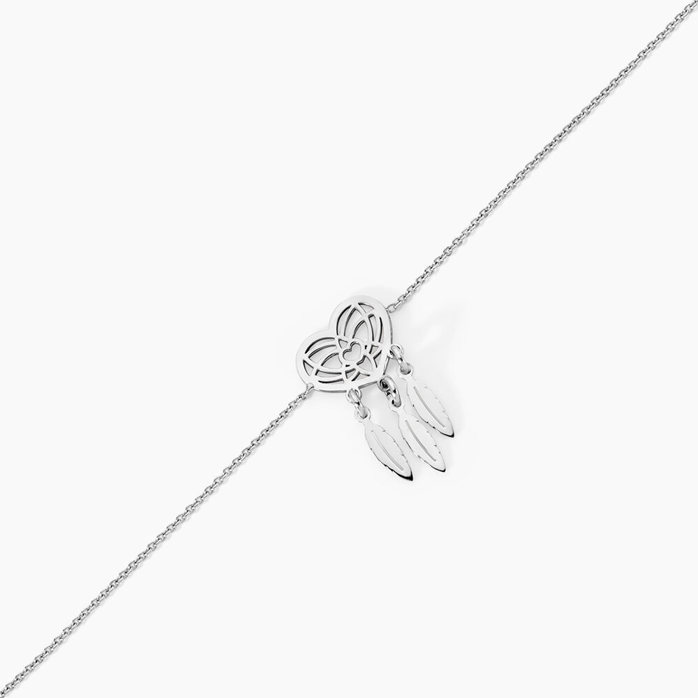 Bracelet Argent Blanc Sisile - Bracelets fantaisie Femme | Marc Orian