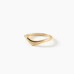 Bague Omega Argent Dor&eacute; A L'Or 750/1000 - Bijoux fantaisie Femme | Marc Orian