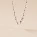 Collier Nissa Argent Blanc - Colliers Femme | Marc Orian
