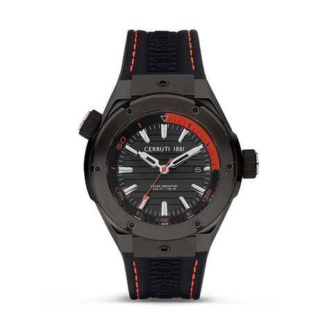 Montre Cerruti Cerruti Ruscello Three Hands Noir - Montres sport Homme | Marc Orian
