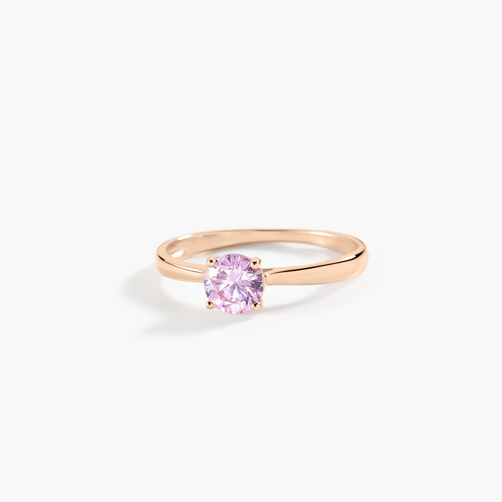 Bague Elyana Argent Rose Oxyde De Zirconium - Bijoux fantaisie Femme | Marc Orian