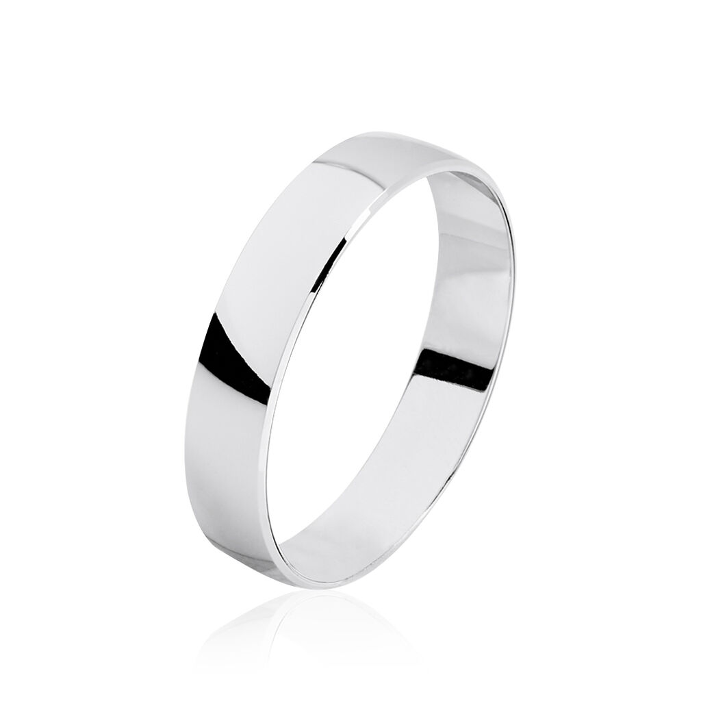 Alliance Isidorius Ruban Bombe Or Blanc - Alliances personnalis&eacute;es Famille | Marc Orian