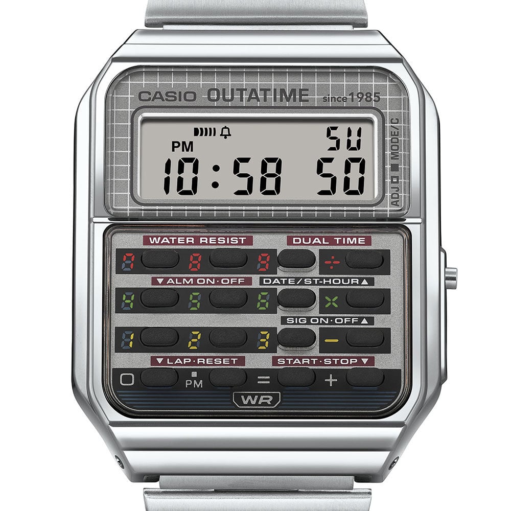 Montre Casio Collection Casio Back To The Future Gris - Nouveautés Unisex | Marc Orian