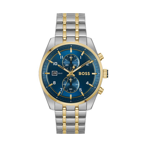 Montre Boss Skytraveller Bleu - Montres étanches Homme | Marc Orian