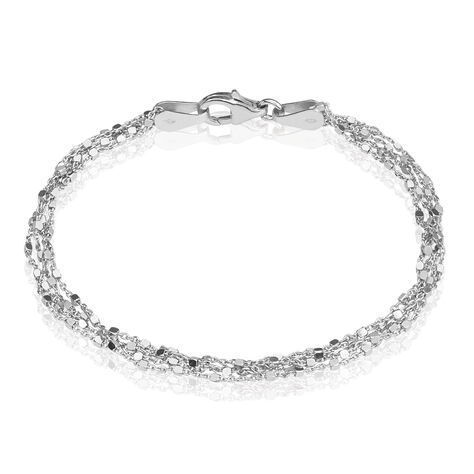 Bracelet Marie-armelle Argent Blanc - Bracelets chaînes Femme | Marc Orian