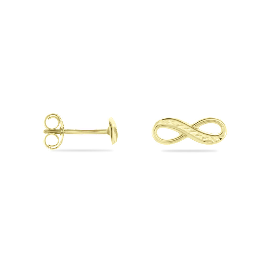 Boucles D'oreilles Puces Ferrera Or Jaune - Puces Femme | Marc Orian