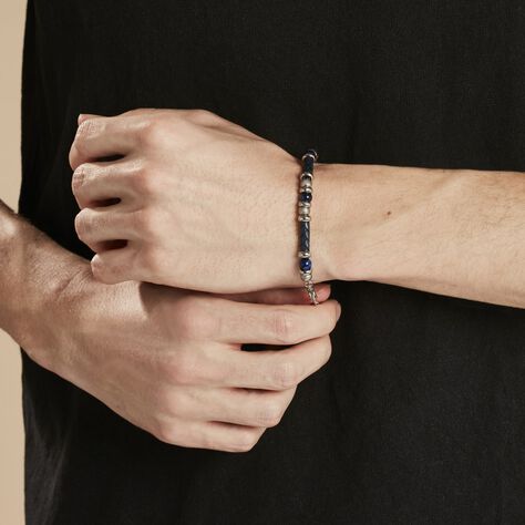 Bracelet Acier Gris Estieneto - Bracelets Homme | Marc Orian