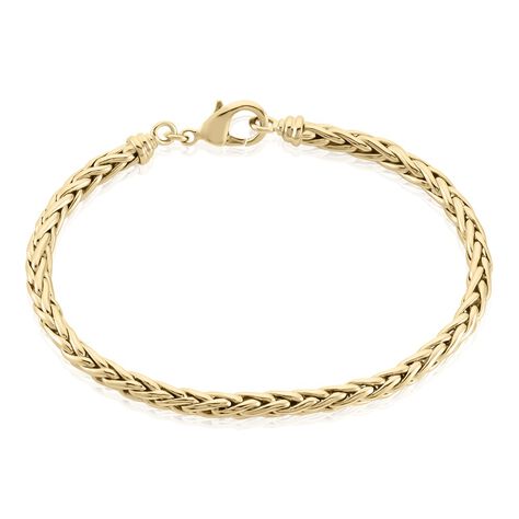 Bracelet Plaque Or Jaune Avelyne - Bracelets mailles Femme | Marc Orian