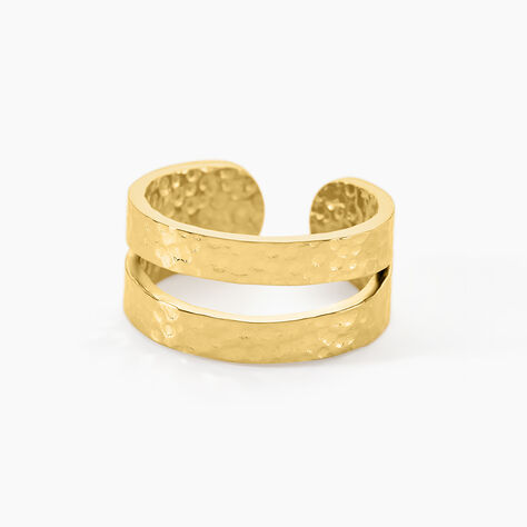 Bague Ruka Acier Jaune - Bijoux fantaisie Femme | Marc Orian