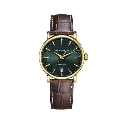Montre Herbelin Inspiration Auto Vert - Montres automatiques Homme | Marc Orian