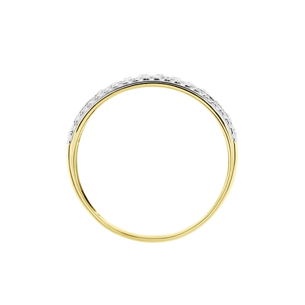 Bague Helee Or Jaune Oxyde De Zirconium - Bagues avec pierre Femme | Marc Orian