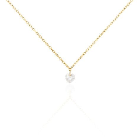 Collier Crush Plaqué Or Jaune Oxyde De Zirconium - Colliers avec pierres Femme | Marc Orian