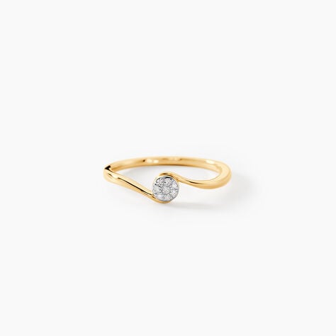 Bague Vreni Or Jaune Diamant - Parures de mariage Femme | Marc Orian
