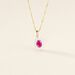 Pendentif Vladimir Or Jaune Rubis Diamants - Pendentifs Femme | Marc Orian