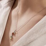 Collier Murriel Argent Blanc Ambre - Colliers avec pierres Femme | Marc Orian