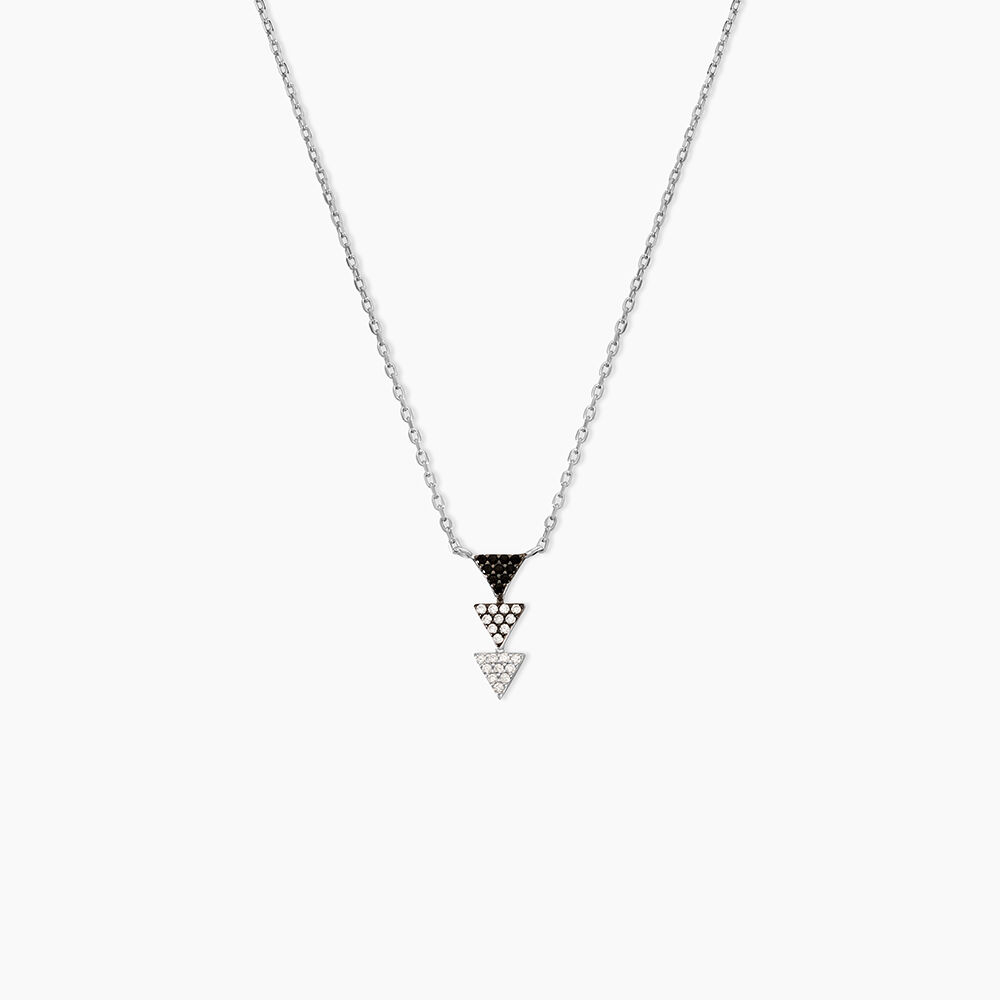 Collier Chleo Argent Blanc Oxyde De Zirconium - Colliers avec pierres Femme | Marc Orian