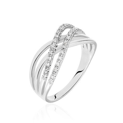 Bague Martita Or Blanc Diamant - Bagues pierres précieuses Femme | Marc Orian