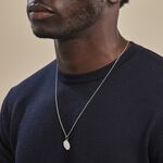 Pendentif Thea Argent Blanc - Bijoux fantaisie Famille | Marc Orian