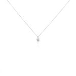Collier Aphrodite Or Blanc Diamant Synthetique - Colliers avec pierres Femme | Marc Orian