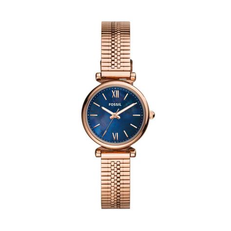 Montre Fossil Fsl Carlie Mini Bleu - Montres Femme | Marc Orian