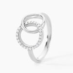 Bague Isabel Argent Blanc Oxyde De Zirconium - Bijoux fantaisie Femme | Marc Orian