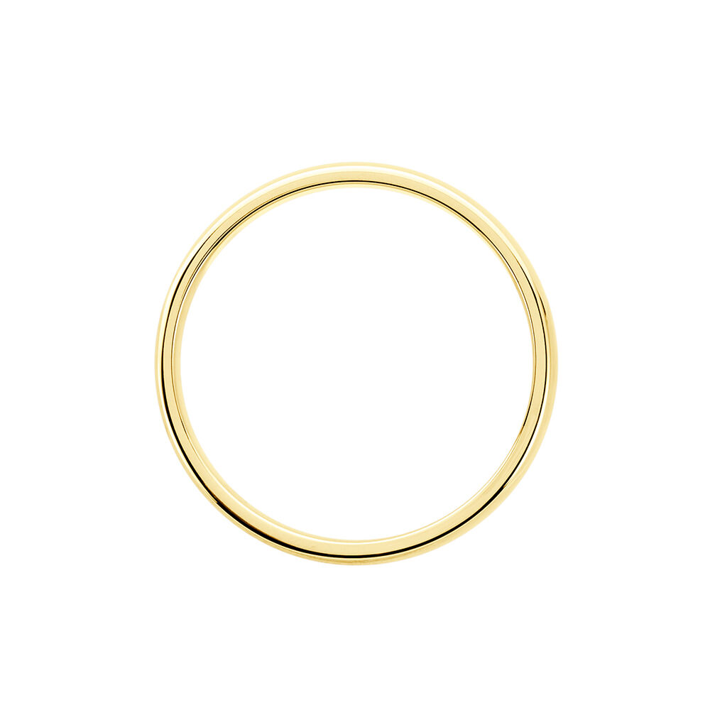 Alliance Sirona Demi Jonc Confort Or Jaune - Alliances personnalisées Femme | Marc Orian