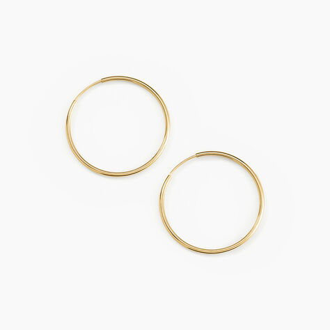 Cr&eacute;oles Dominae Or Jaune - Cr&eacute;oles Femme | Marc Orian