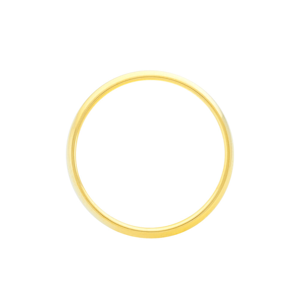 Alliance Isaac Demi Jonc Confort Or Jaune - Alliances personnalis&eacute;es Famille | Marc Orian