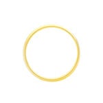 Alliance Isaac Demi Jonc Confort Or Jaune - Alliances personnalis&eacute;es Famille | Marc Orian