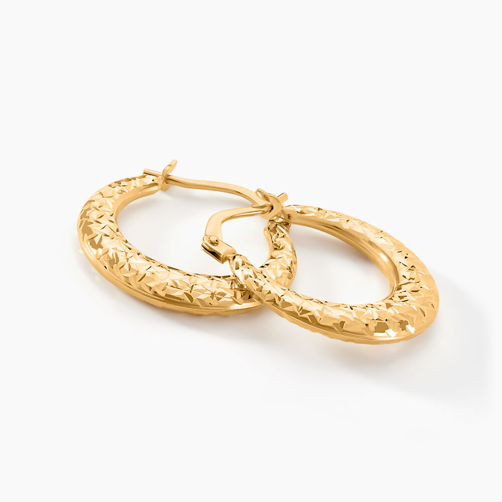 Créoles Annis Or Jaune - Créoles Femme | Marc Orian