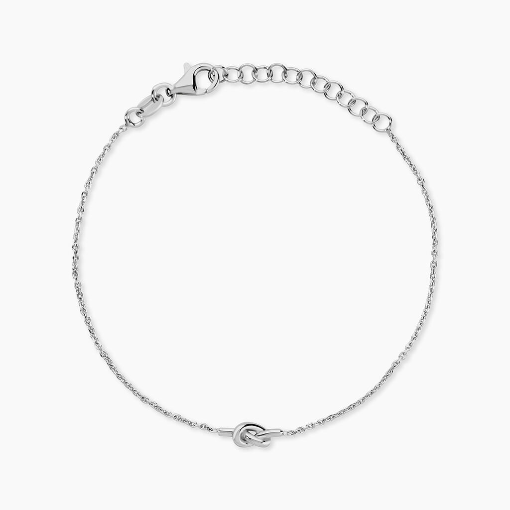 Bracelet Haria Argent Blanc Oxyde De Zirconium - Bracelets fantaisie Femme | Marc Orian