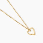 Collier Phebee Argent Dor&eacute; A L'Or 750/1000 - Colliers ete Femme | Marc Orian