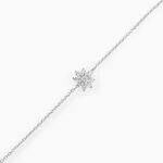 Bracelet Lorraine Argent Blanc Oxyde De Zirconium - Bracelets fantaisie Femme | Marc Orian