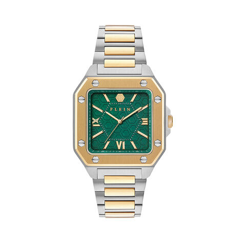 Montre Philipp Plein Rock Couture Vert - Montres &eacute;tanches Homme | Marc Orian