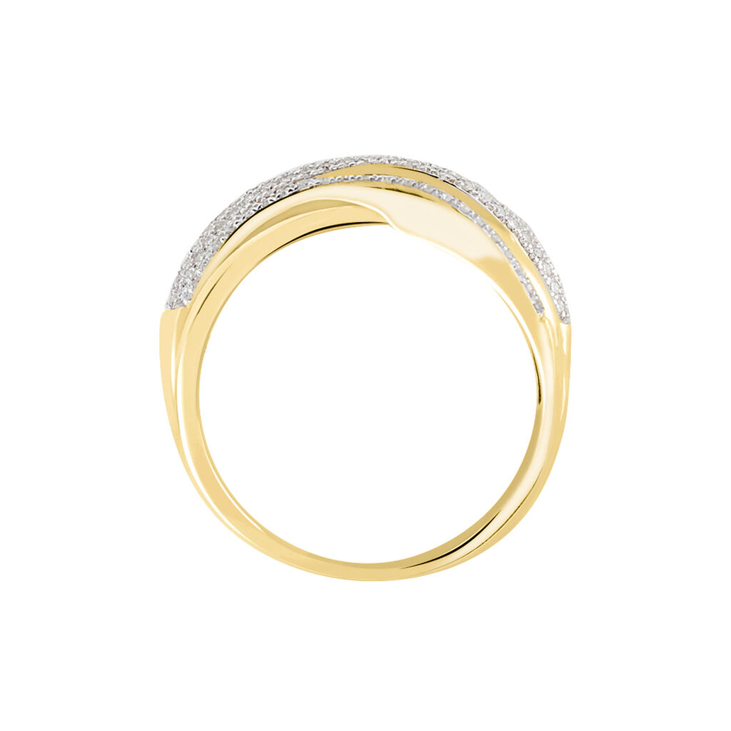 Bague Elodea Or Jaune Diamant - Bagues Femme | Marc Orian