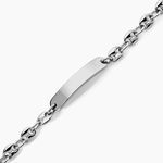 Bracelet Acier Blanc Joanano - Gourmettes Homme | Marc Orian