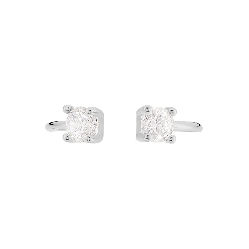 Bague Agnes Argent Blanc Oxyde De Zirconium - Bagues avec pierre Femme | Marc Orian