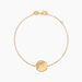 Bracelet Hanaelle Plaque Or Jaune - Bracelets Medailles Femme | Marc Orian