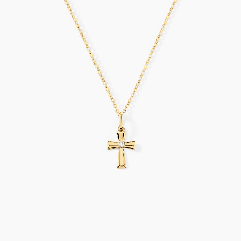 Collier Cobeia Or Jaune Oxyde De Zirconium - Colliers avec pierres Femme | Marc Orian