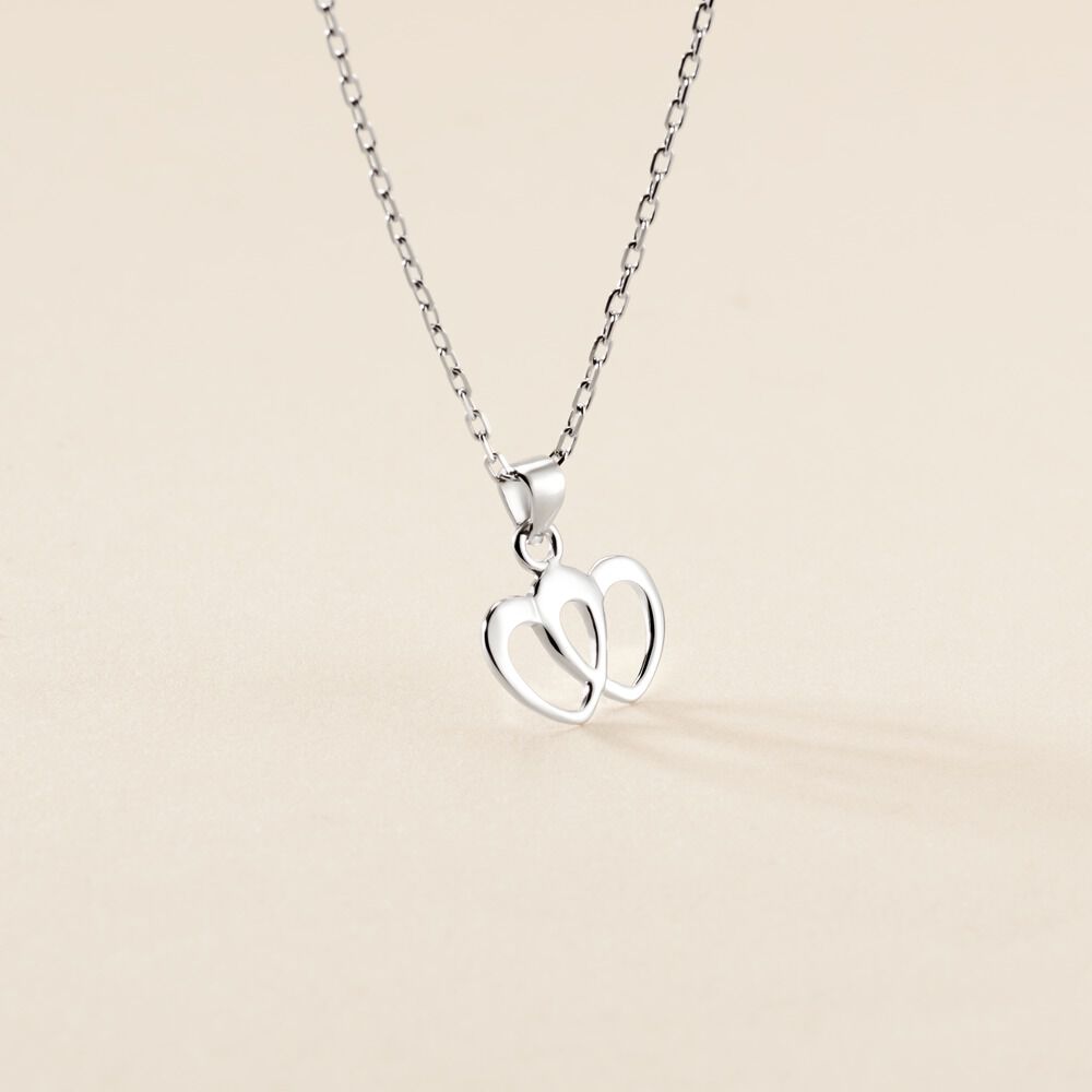 Pendentif Lehinaae Argent Blanc - Bijoux fantaisie Femme | Marc Orian