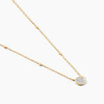 Collier Melisane Or Jaune Diamant - Colliers avec pierres Femme | Marc Orian