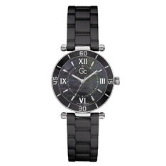 Montre Gc Muse Ceramic Nacre Noire - Montres classiques Femme | Marc Orian