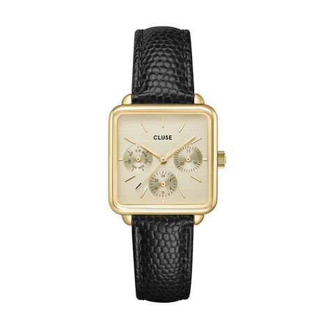 Montre Cluse La Tétragone Multifunction Doré - Montres étanches Femme | Marc Orian