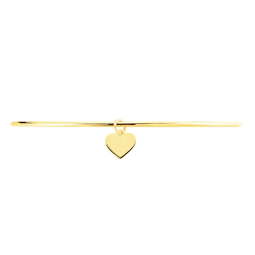 Bracelet Jonc Ida Coeur Or Jaune - Bracelets joncs Enfant | Marc Orian